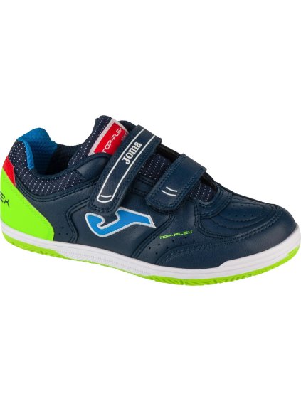 TMAVĚ MODRÉ CHLAPECKÉ TENISKY JOMA TOP FLEX JR 2533 IN
