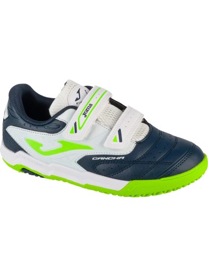 BÍLO-MODRÉ DĚTSKÉ SÁLOVKY JOMA CANCHA JR. 2503 IN
