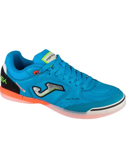 MODRÉ PÁNSKÉ SÁLOVÉ TENISKY JOMA TOP FLEX 2527 IN (Velikost 39)