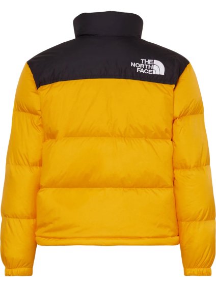 ŽLUTO-ČERNÁ PÁNSKÁ PROŠÍVANÁ ZIMNÍ BUNDA THE NORTH FACE 1996 RETRO NUPTSE JACKET