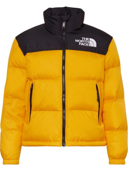 ŽLUTO-ČERNÁ PÁNSKÁ PROŠÍVANÁ ZIMNÍ BUNDA THE NORTH FACE 1996 RETRO NUPTSE JACKET