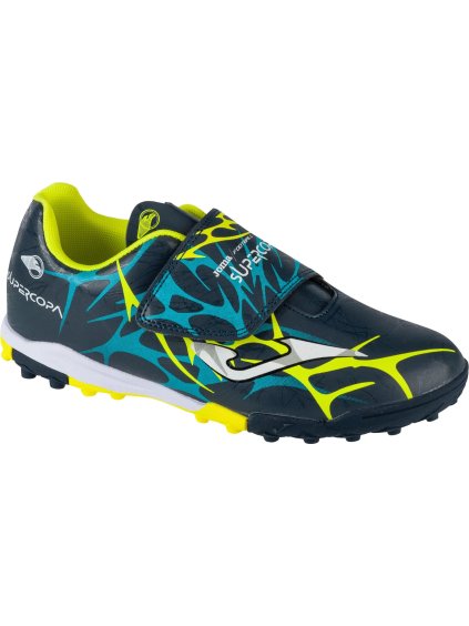 TMAVĚ MODRÉ DĚTSKÉ TURFY JOMA SUPER COPA JR 2503 TF
