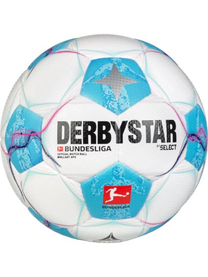 FOTBALOVÝ MÍČ DERBYSTAR BUNDESLIGA BRILLANT APS V24 FIFA QUALITY PRO BALL (Velikost 5)