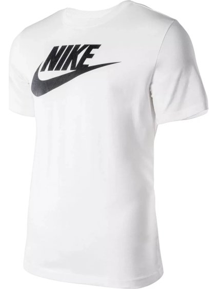 BÍLÉ PÁNSKÉ TRIČKO S KRÁTKÝM RUKÁVEM NIKE SPORTSWEAR TEE