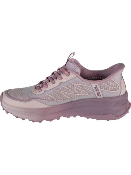 FIALOVÉ DÁMSKÉ TRAILOVÉ TENISKY SKECHERS SLIP-INS: SWITCH BACK - MIST