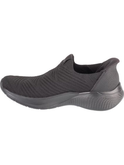 ČERNÉ DÁMSKÉ TENISKY SKECHERS SLIP-INS BOBS INFINITY - DAILY