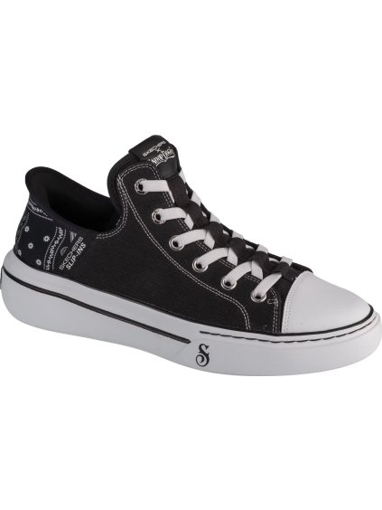 ČERNÉ PÁNSKÉ TENISKY SKECHERS SLIP-INS: SNOOP ONE - OG CANVAS