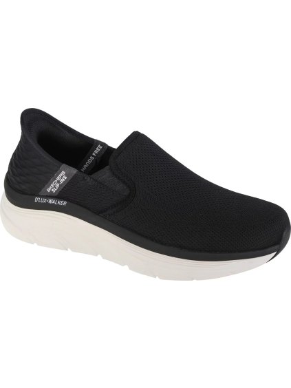 ČERNÉ PÁNSKÉ TENISKY SKECHERS D'LUX WALKER - ORFORD SLIP-INS