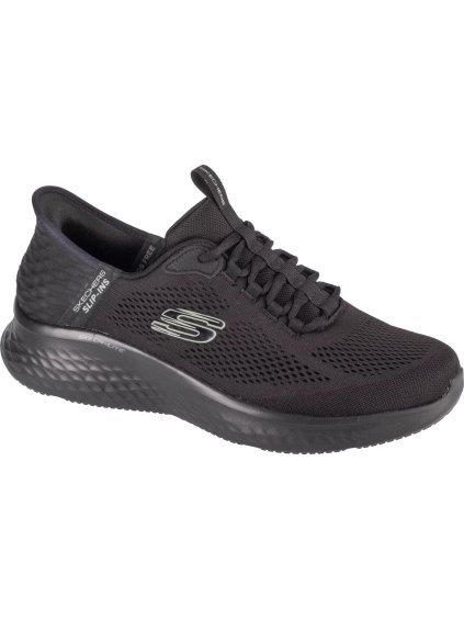 ČERNÉ PÁNSKÉ BĚŽECKÉ TENISKY SKECHERS SLIP-INS: SKECH-LITE PRO - PRIMEBASE (Velikost 39,5)