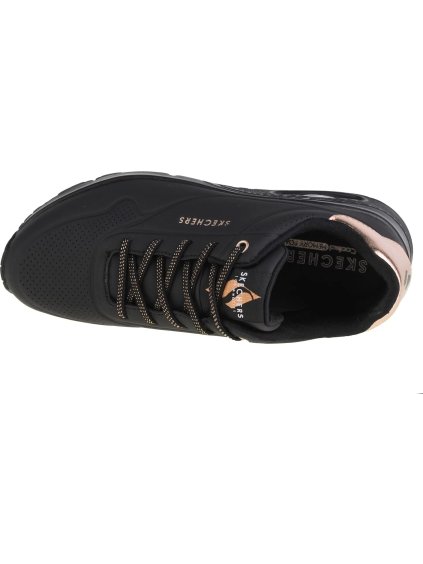 ČERNÉ DÁMSKÉ TENISKY SKECHERS UNO-SHIMMER AWAY
