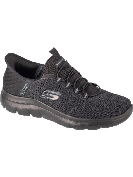 ČERNÉ PÁNSKÉ TENISKY SKECHERS SLIP-INS: SUMMITS - KEY PACE