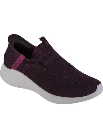BORDOVÉ TENISKY SKECHERS SLIP-INS ULTRA FLEX 3.0-SHINY NIGHT