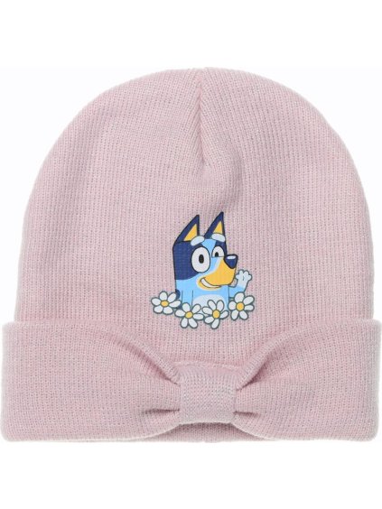 SVĚTLE RŮŽOVÁ DÍVČÍ ČEPICE BLUEY