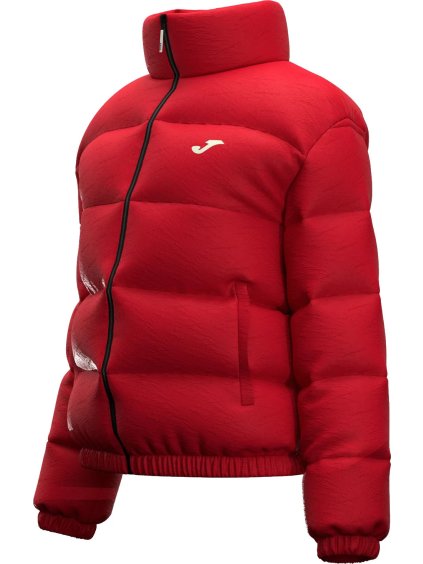 ČERVENÁ DÁMSKÁ PROŠÍVANÁ BUNDA JOMA U-TRIBE ANORAK JACKET