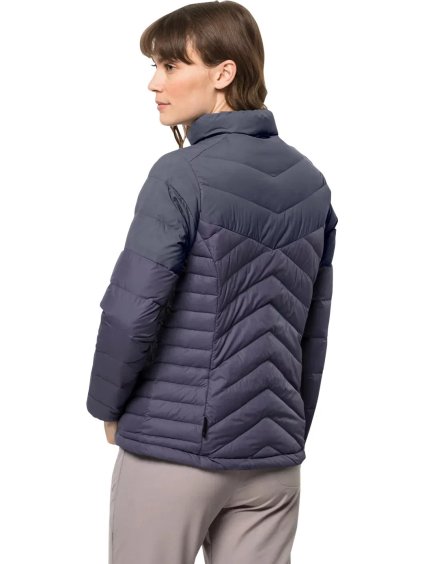 ČERNÁ DÁMSKÁ PROŠÍVANÁ BUNDA JACK WOLFSKIN TUNDRA DOWN JKT W