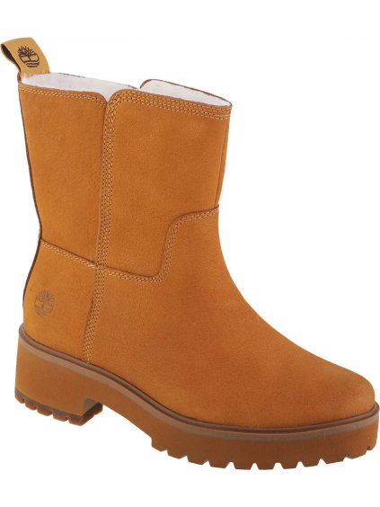 CAMEL DÁMSKÉ KOŽENÉ NÍZKÉ KOZAČKY TIMBERLAND CARNABY COOL WRMPULLON WR