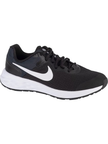 ČERNÉ DÁMSKÉ BĚŽECKÉ TENISKY NIKE REVOLUTION 6 JR (Velikost 39)