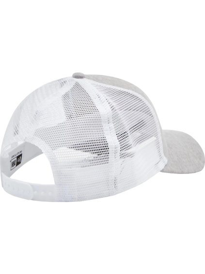 SVĚTLE ŠEDÁ PÁNSKÁ KŠILTOVKA NEW ERA JERSEY ESS 9FORTY NEW YORK YANKEES TRUCKER CAP (Velikost ONE SIZE)
