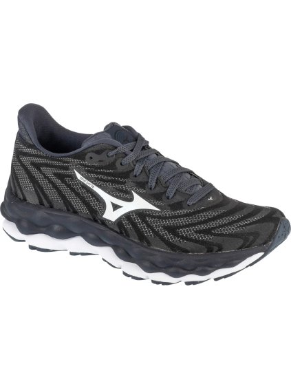 ČERNÉ DÁMSKÉ BĚŽECKÉ BOTY MIZUNO WAVE SKY 8 (Velikost 37)