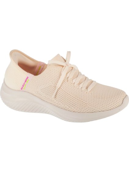 BÉŽOVÉ DÁMSKÉ TENISKY SKECHERS SLIP-INS: ULTRA FLEX 3.0 - ELEVATED MOTION