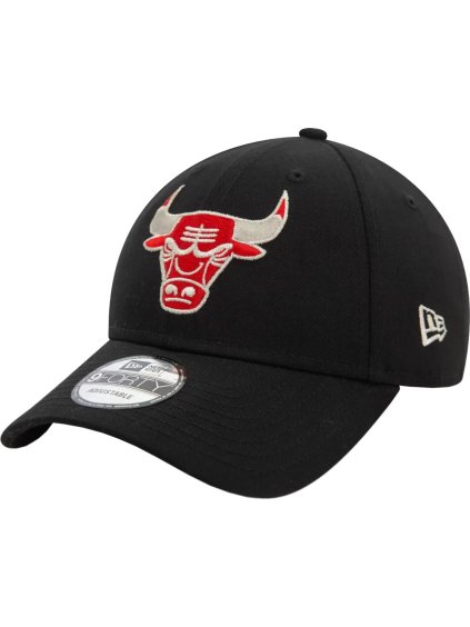 ČERNÁ PÁNSKÁ KŠILTOVKA NEW ERA 9FORTY CHICAGO BULLS METALLIC NBA CAP (Velikost ONE SIZE)