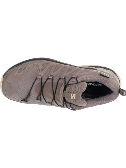 TMAVĚ ŠEDÉ DÁMSKÉ BĚŽECKÉ BOTY SALOMON SALOMON XA PRO 3D V9 GTX W