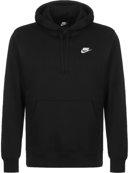 ČERNÁ PÁNSKÁ MIKINA S KAPUCÍ NIKE NSW CLUB HOODIE