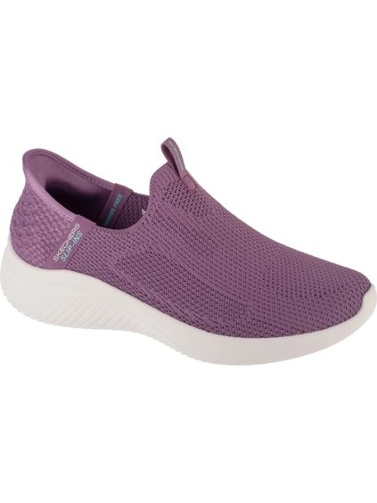 FIALOVÉ DÁMSKÉ TENISKY SKECHERS SLIP-INS: ULTRA FLEX 3.0 - EASY WIN