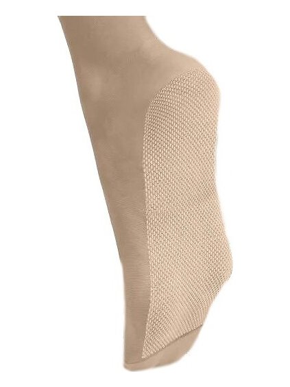 SILONKOVÉ PODKOLENKY SE ZESÍLENÝM CHODIDLEM KNITTEX 21111 NATURE SOLE 20 DEN