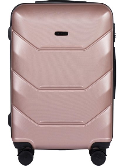 ROSE GOLD SADA CESTOVNÍCH KUFRŮ PEACOCK
