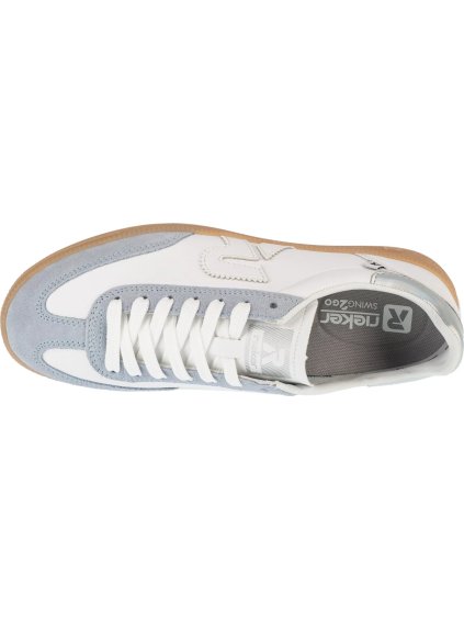 BÍLO-ŠEDÉ DÁMSKÉ TENISKY RIEKER SNEAKERS