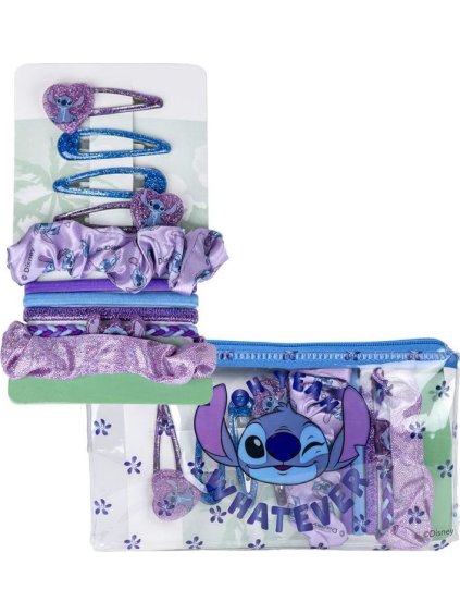 SADA VLASOVÝCH DOPLŇKŮ V POUZDŘE LILO AND STITCH
