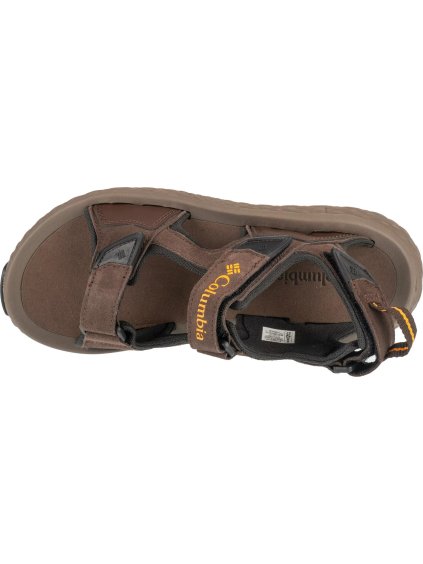 HNĚDÉ PÁNSKÉ SPORTOVNÍ SANDÁLY COLUMBIA KONOS HIKER 3-STRAP SANDAL