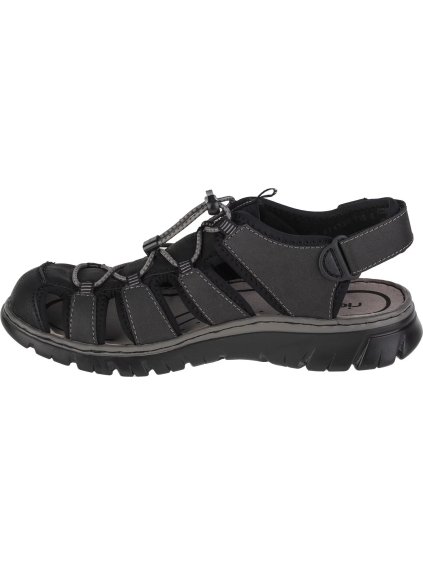ČERNÉ PÁNSKÉ SANDÁLY RIEKER SANDALS 26770-00 (Velikost 41)