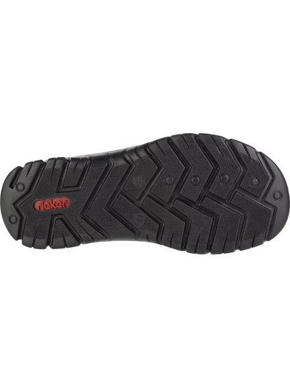 ČERNÉ PÁNSKÉ SANDÁLY RIEKER SANDALS 26770-00 (Velikost 41)