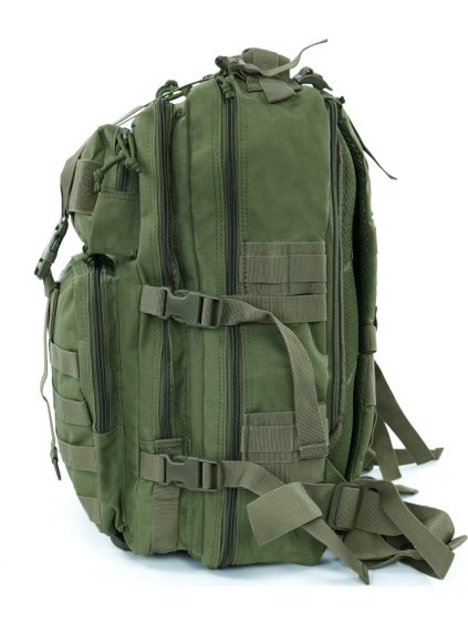 TAKTICKÝ TMAVĚ ZELENÝ TURISTICKÝ BATOH 50 L SOLIER GRIMNAR
