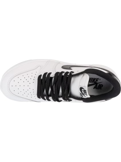 BÍLO-ČERNÉ PÁNSKÉ TENISKY AIR JORDAN 1 LOW