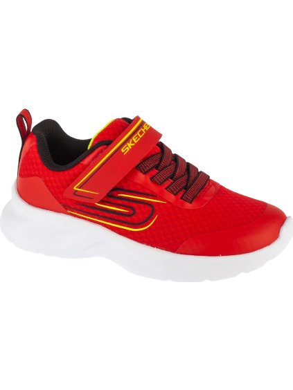 ČERVENÉ DĚTSKÉ TENISKY SKECHERS DYNAMATIC - SWIFT TREAD