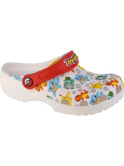 BAREVNÉ DĚTSKÉ NAZOUVÁKY CROCS POKEMON CLASSIC KIDS CLOG