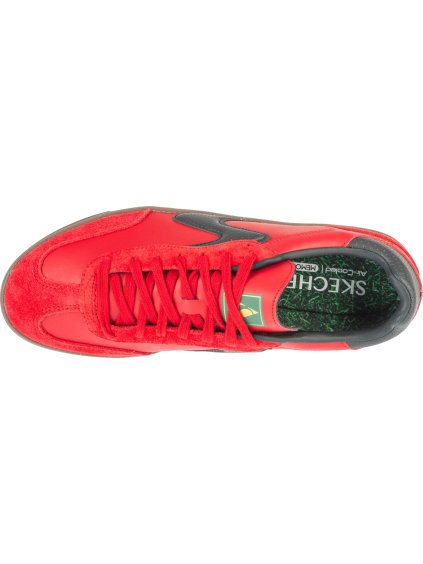 ČERVENO-ČERNÉ PÁNSKÉ TENISKY SKECHERS HOTSHOT - ROAVER (Velikost 40)
