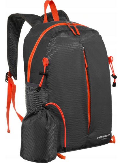 PETERSON ŠEDÝ TURISTICKÝ VODĚODOLNÝ BATOH (Velikost ONE SIZE)