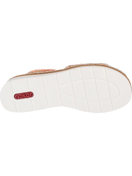 DÁMSKÉ SANDÁLY NA KLÍNKU RIEKER SANDALS