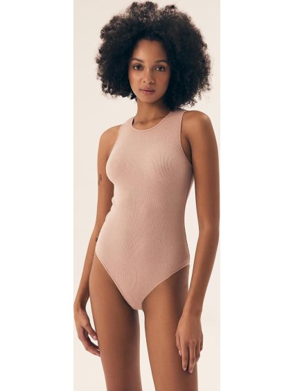 DÁMSKÉ ŽEBROVANÉ BODY HENDERSON LADIES NAZLI (Barva černá, Velikost S)