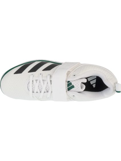BÍLÉ PÁNSKÉ VZPĚRAČSKÉ BOTY ADIDAS POWERLIFT 5 WEIGHTLIFTING