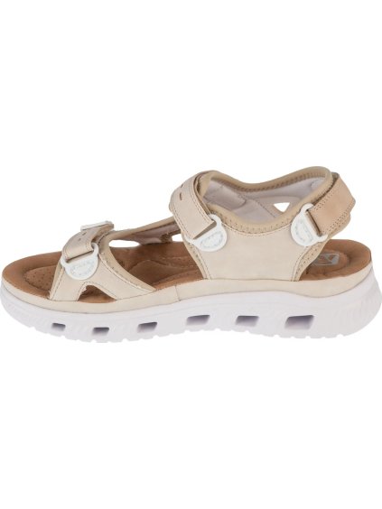 BÉŽOVÉ DÁMSKÉ SPORTOVNÍ SANDÁLY RIEKER SANDALS (Velikost 36)