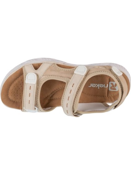 BÉŽOVÉ DÁMSKÉ SPORTOVNÍ SANDÁLY RIEKER SANDALS (Velikost 36)