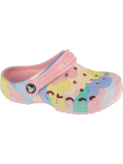 BAREVNÉ DĚTSKÉ NAZOUVÁKY CROCS BAYA SEASONAL PRINTED CLOG KIDS