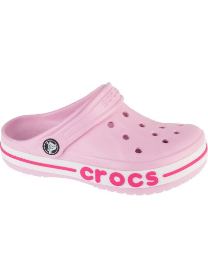 SVĚTLE RŮŽOVÉ DĚTSKÉ NAZOUVÁKY CROCS BAYABAND KIDS CLOG
