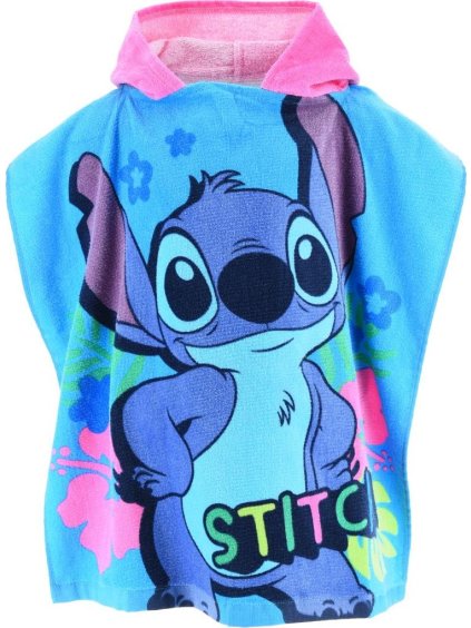 DĚTSKÉ OSUŠKOVÉ PONČO DISNEY - LILO AND STITCH