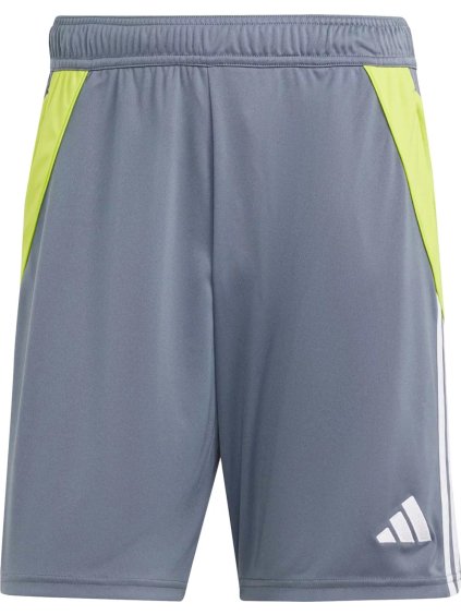 ŠEDÉ PÁNSKÉ TRÉNINKOVÉ ŠORTKY ADIDAS TIRO 24 SHORTS (Velikost L)